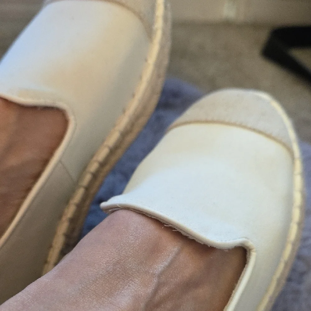Universal Thread Cream Espadrilles Slip-On Shoes 7